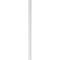 Ekena Millwork Fluted PVC Pilaster w/Decorative Capital & Base, 7"W x 120"H x 2"P PILP07X120FL02-2 - alternate 2